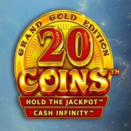 20 Coins Grand Gold Edition online game logo by Wazdan on wettsoncasinoo.com