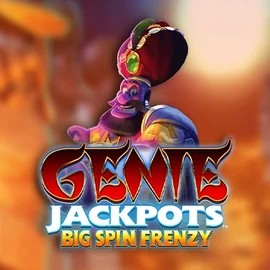 Enjoy Genie Jackpots: Big Spin Frenzy by Blueprint Gaming – logo hosted on wettsoncasinoo.com