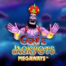 Genie Jackpots Megaways by Blueprint Gaming, showcased at wettsoncasinoo.com – game logo