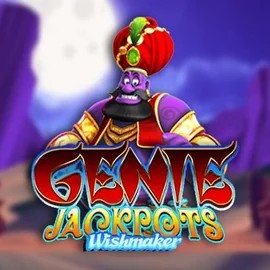 Genie Jackpots Wishmaker online game logo by Blueprint Gaming on wettsoncasinoo.com