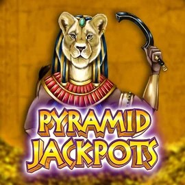 Pyramid Jackpots slot logo by King Show Games at Wettson Casino