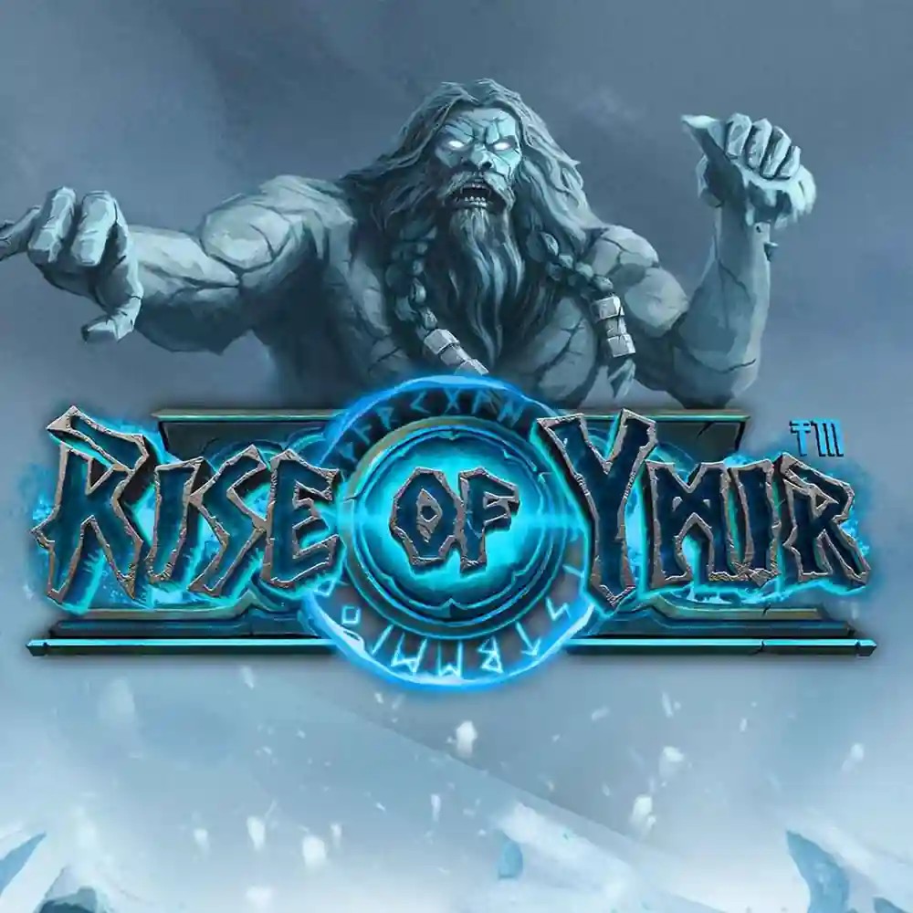 Rise of Ymir slot logo by Hacksaw Gaming at Wettson Casino
