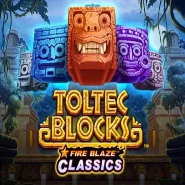 Fire Blaze: Toltec Blocks slot icon by Rarestone Gaming, available at Wettson Casino